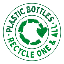 Plastic bottles logo