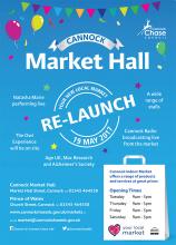 Relaunch of Cannock Market Hall