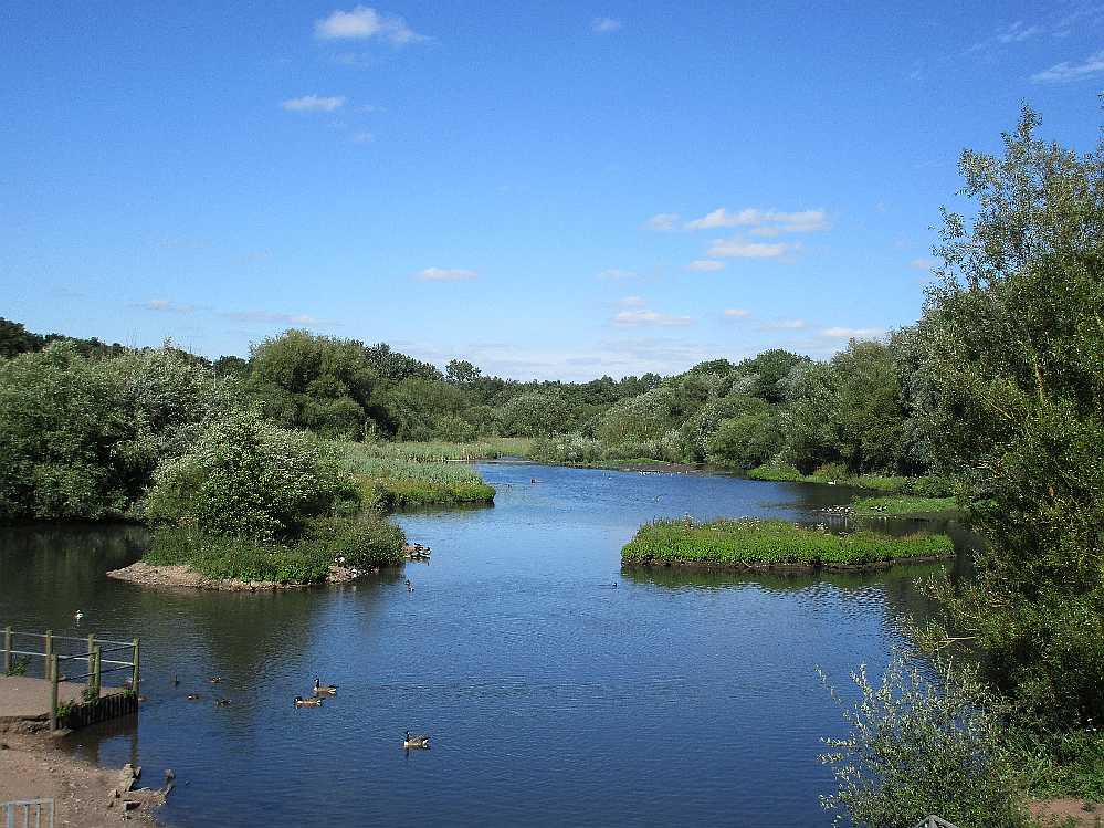 The main lake.