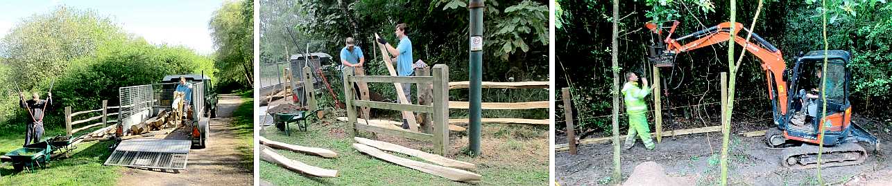 Fencing projects.