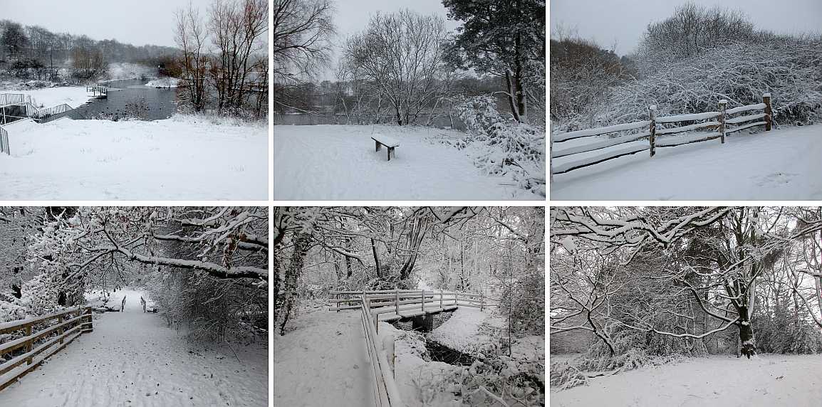 Snow scenes December 2017.