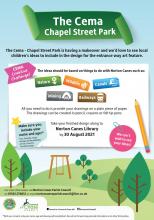 Cema Play area poster Cema Play area poster