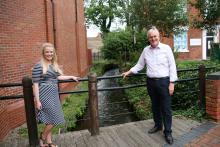 Photograph of Councillors Olivia Lyons and Phil Hewitt