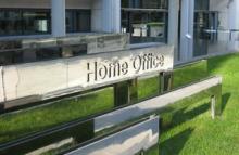 Home Office building sign