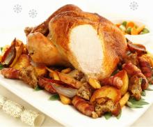 cooked turkey