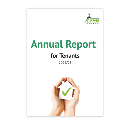 Housing annual report cover