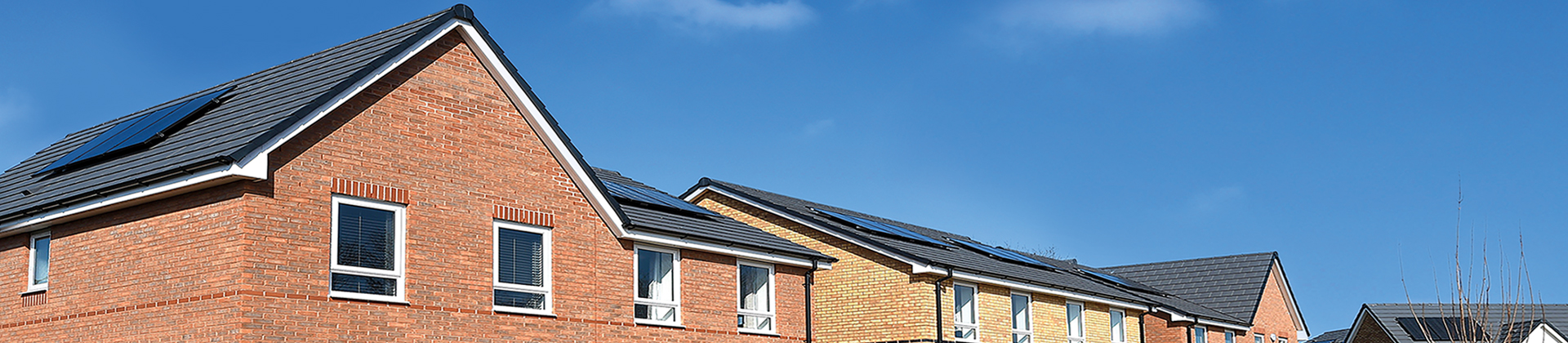 rooftops of cannock chase houses