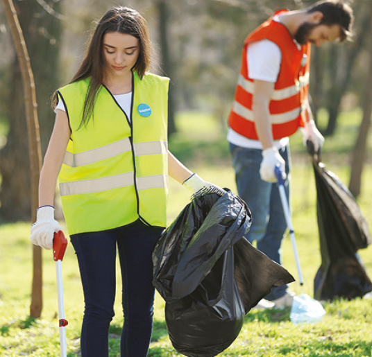 Litter picking