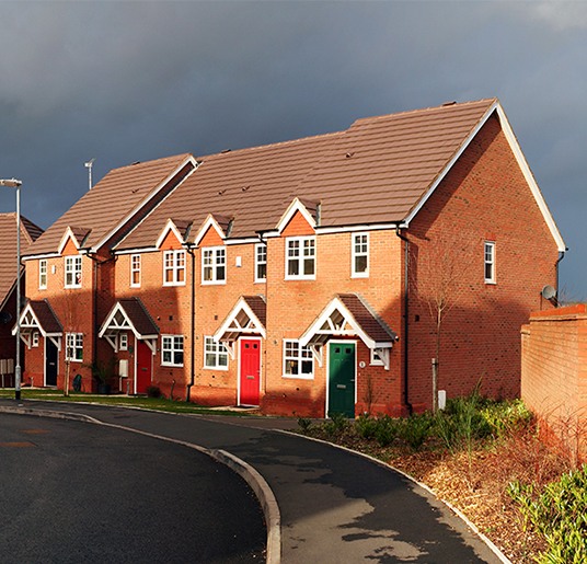 Houses in Cannock Chase