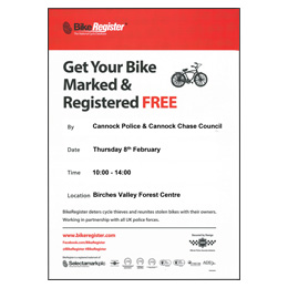 Bike marking event