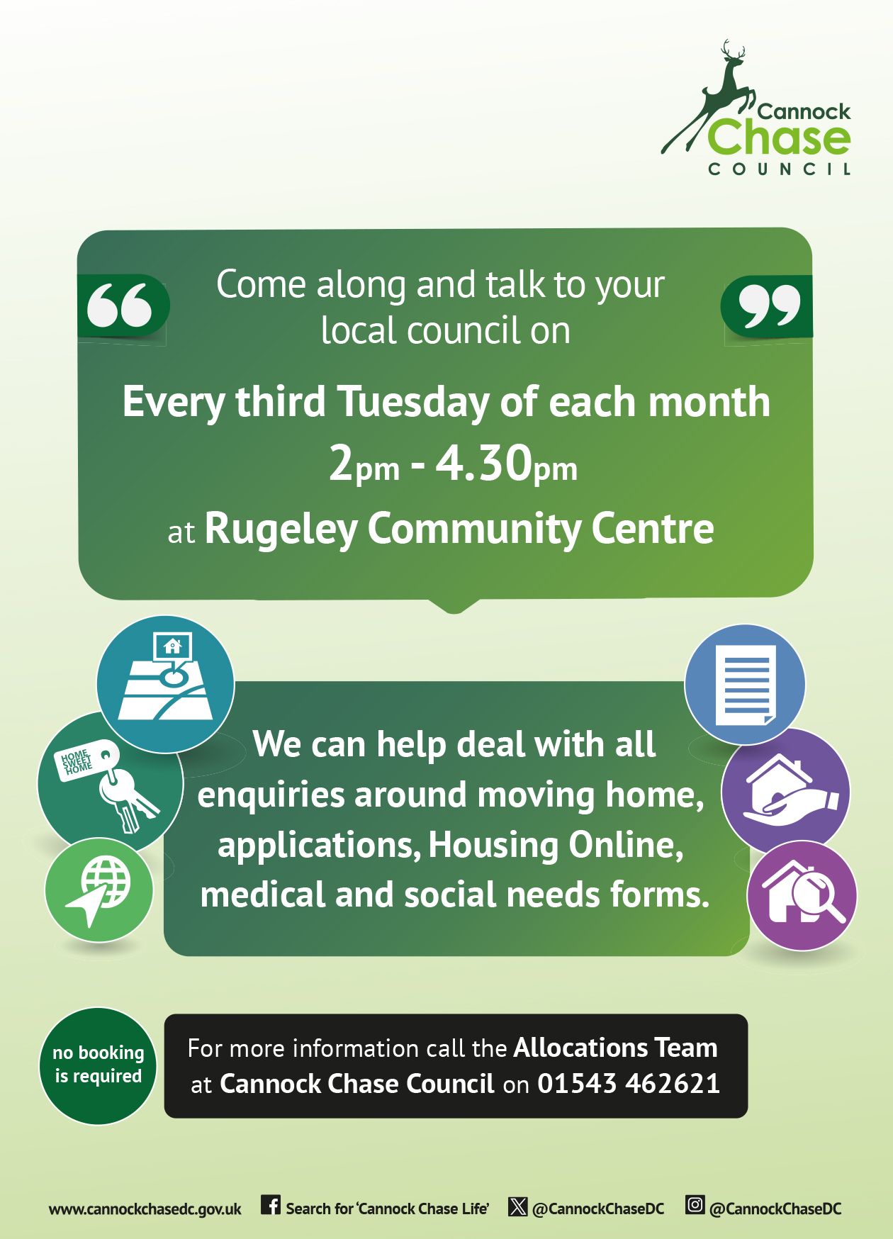 Rugeley Drop In Sessions