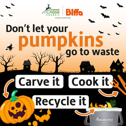 Recycle your pumpkins