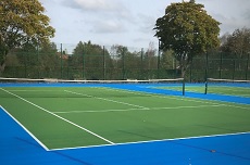 tennis courts in Hednesford