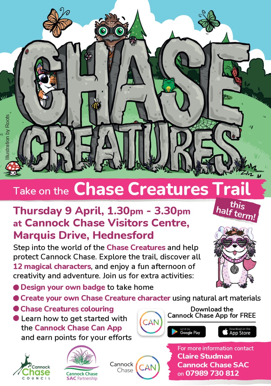 Chase Creatures Poster
